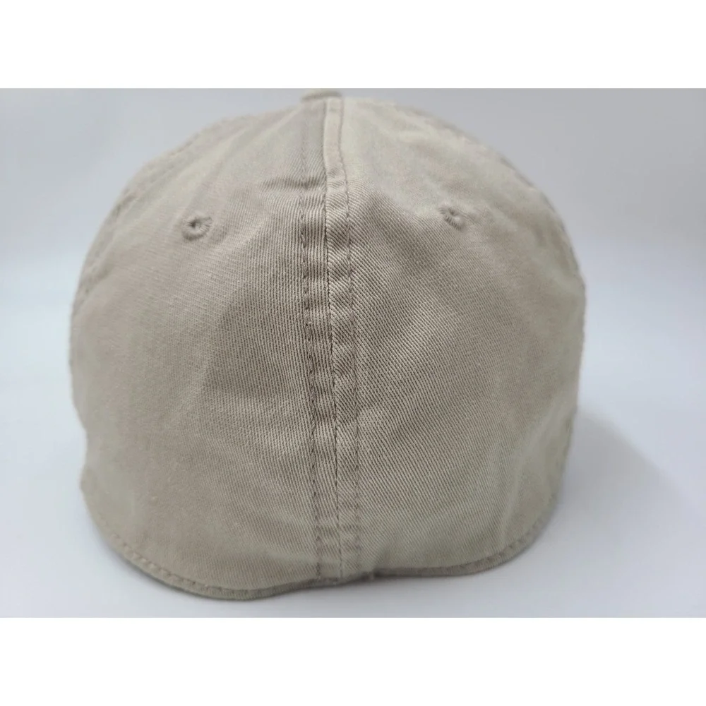 Lochinvar‎ Golf Club Flex Fitted OSFA Hat Cap Course Houston TX Men Women Beige